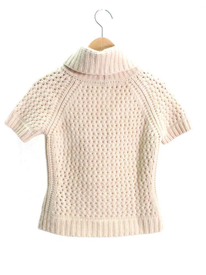 フォクシーブティック Knit Top Poivre 34819 ニット セーター 38 ベージュ ITHCRFJL744C