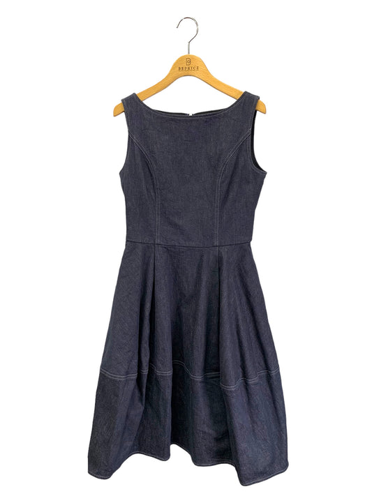 フォクシーニューヨーク Dress Denim Baron 41682 ワンピース 38 ネイビー IT9TUY77TRJ5