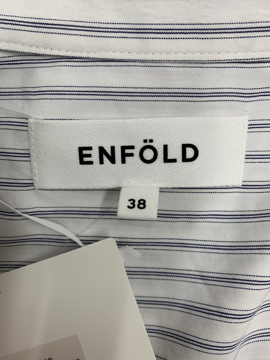 エンフォルド FRONT-WING SHIRT 300GA530-0360 シャツ 38 ホワイト 