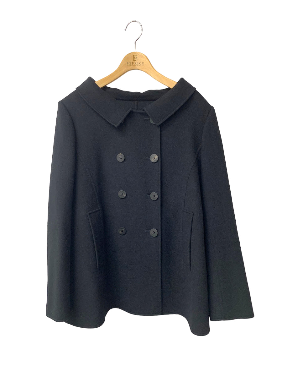 フォクシーブティック Amelie Pea Coat 42242 コート 42 ブラック ...