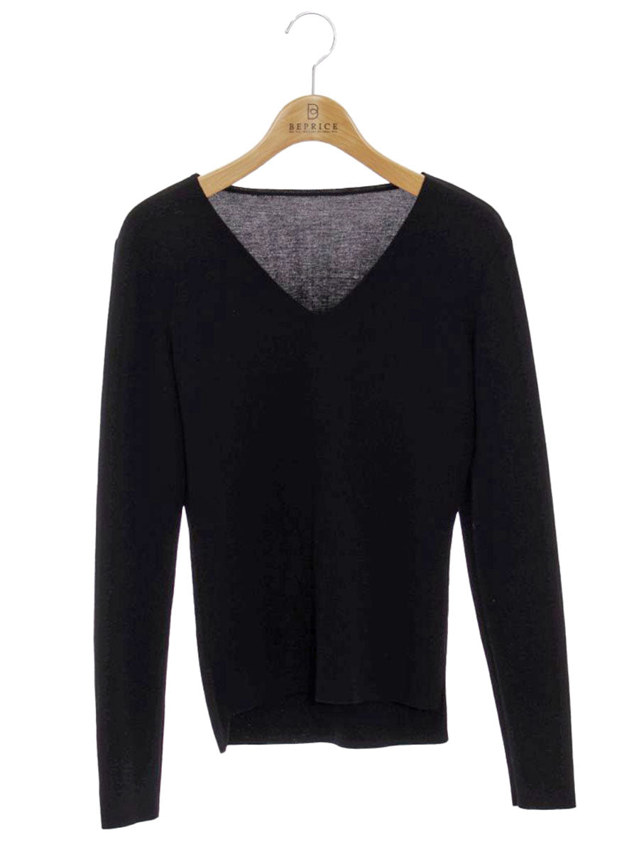 フォクシーブティック Knit Sweater  36257 ニット 38 ブラック IT91H0DRR37W