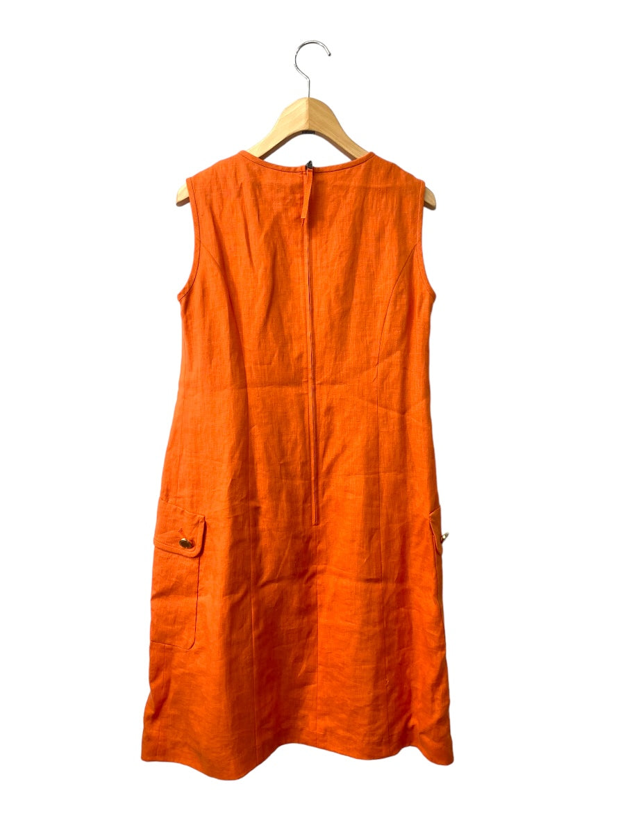 フォクシーブティック リネンシック Dress 40826 ワンピース 38 オレンジ リネン | 中古ブランド品 古着通販ビープライス