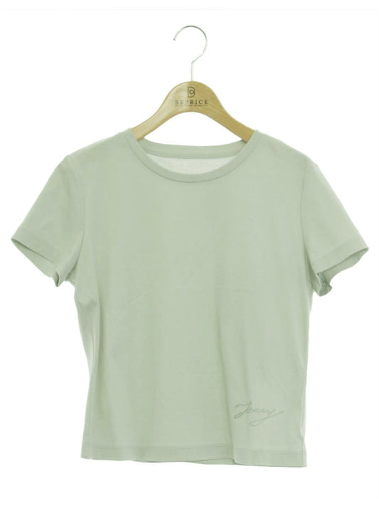 フォクシーブティック T-shirt Contrail.C 40805 カットソー Tシャツ 40 グリーン ロゴ ITWENT96SCW5