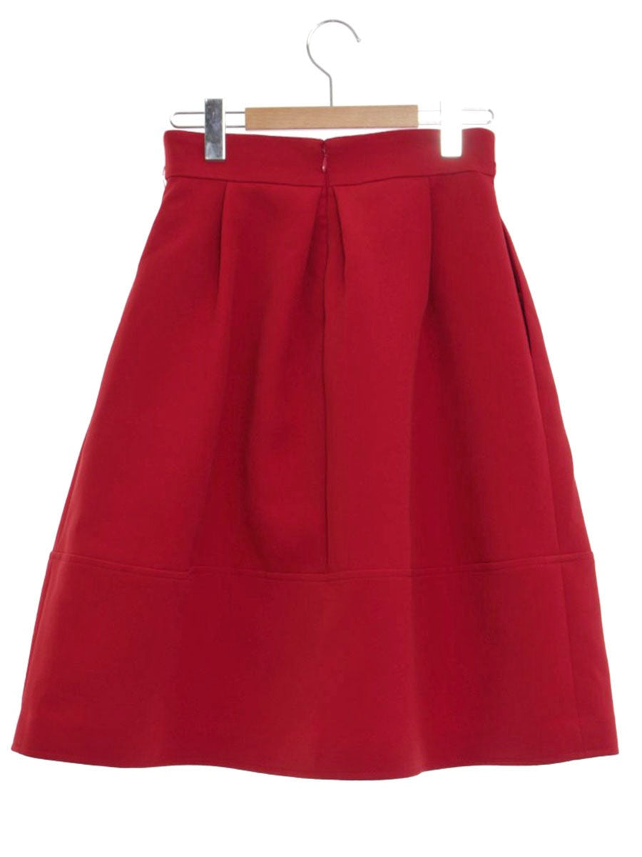 エムズグレイシー Cocoon Line Skirt 917507 スカート 38 レッド IT64N24SSSAU