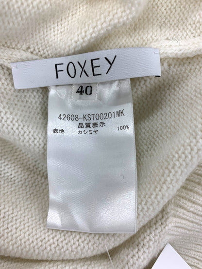 フォクシーブティック The Camille Sweater 42608 ニット 40 ホワイト ITXPIOA0IDBA