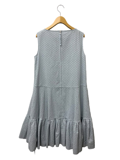 フォクシーブティック Dress Cerisier 43374 ワンピース 38 ブルー アイレットレース刺繍 IT01RDZOW11O