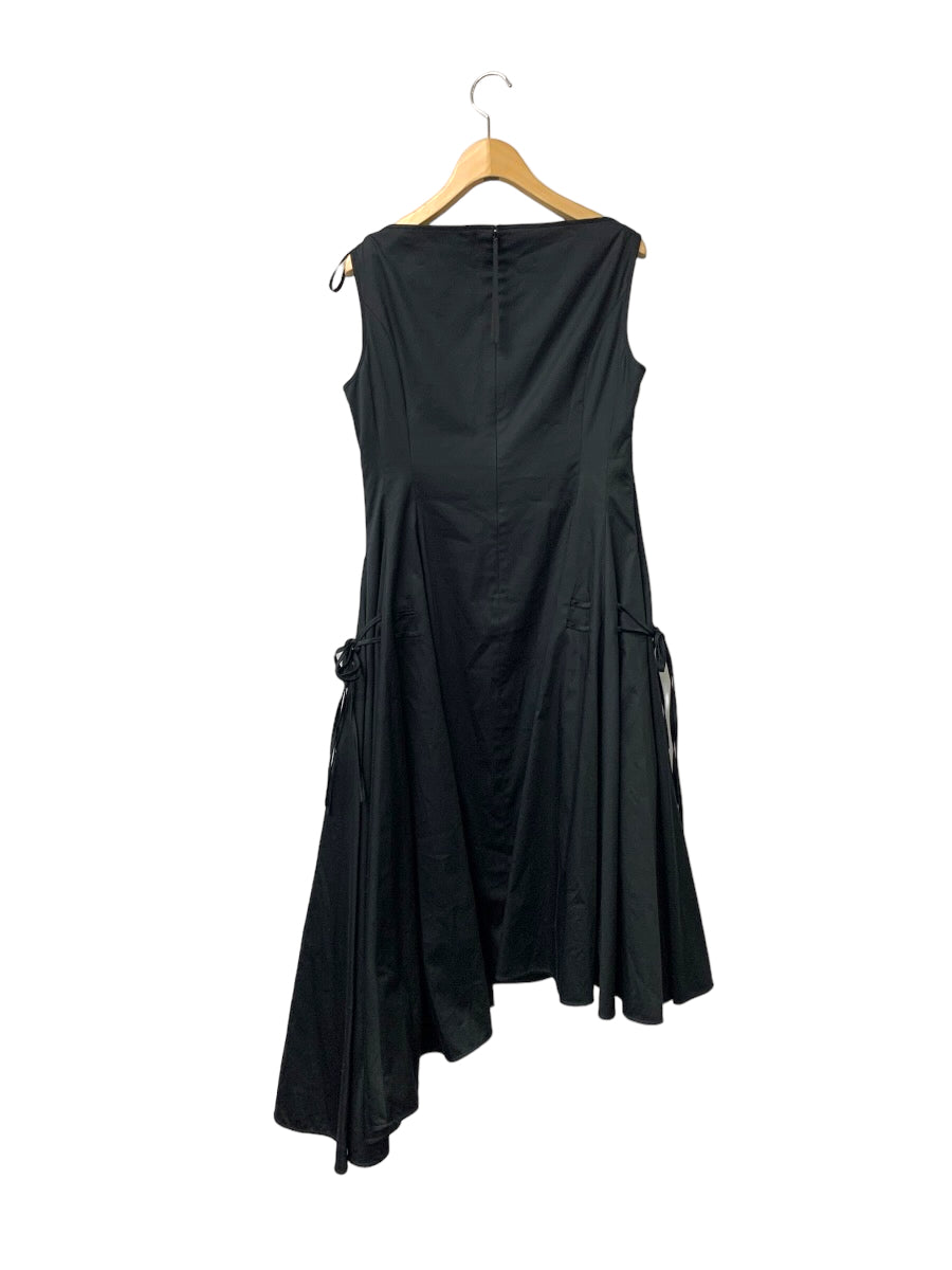 アディアム Suzu Dress 43525 ワンピース 0 ブラック アシンメトリー ITUUA2P419QO