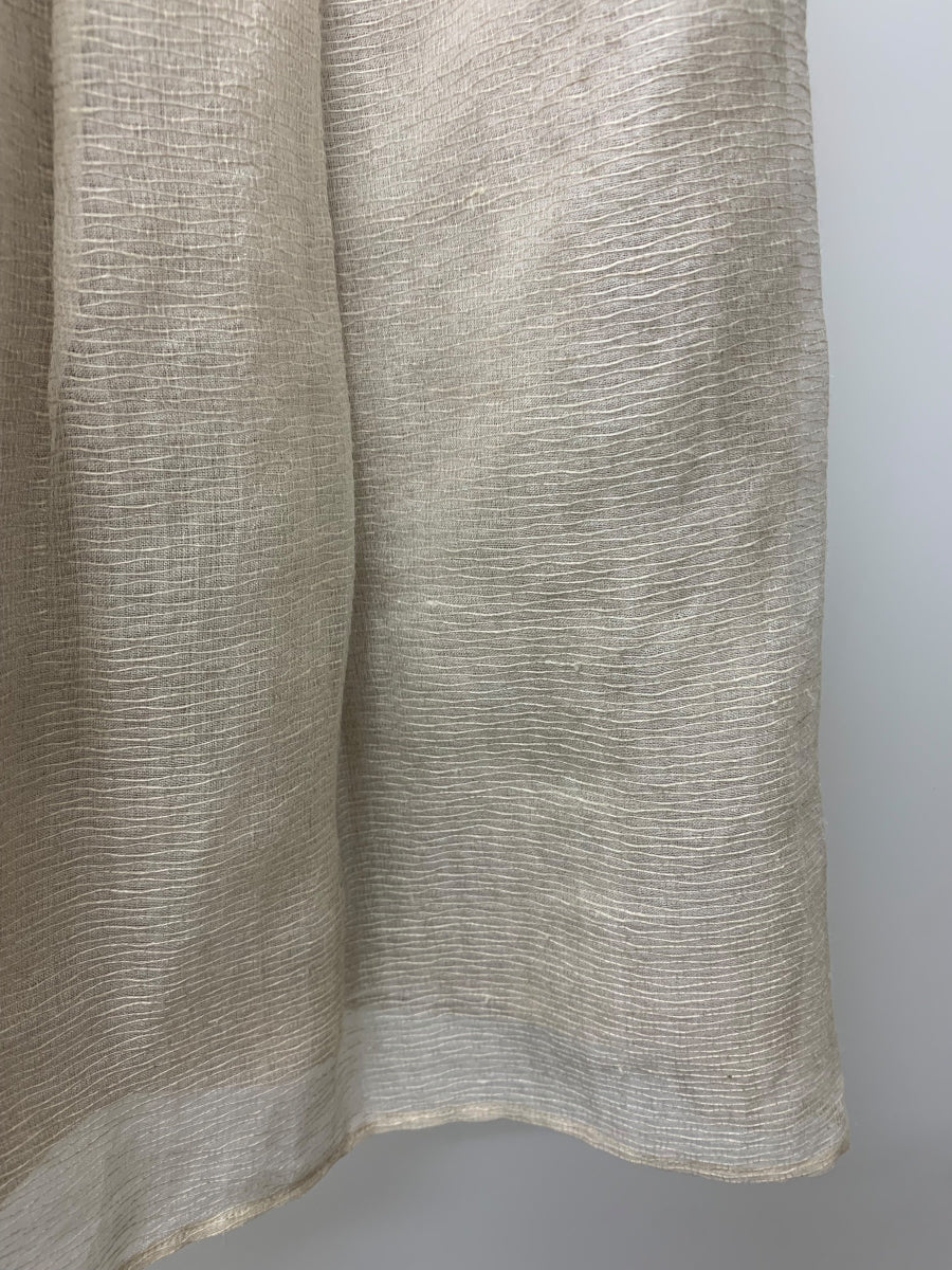 フォクシーブティック Skirt 36906 スカート 38 ベージュ シルク
