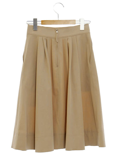 フォクシーニューヨーク 24531 スカート 38 ベージュ Aライン ITK2T9CBAWX0