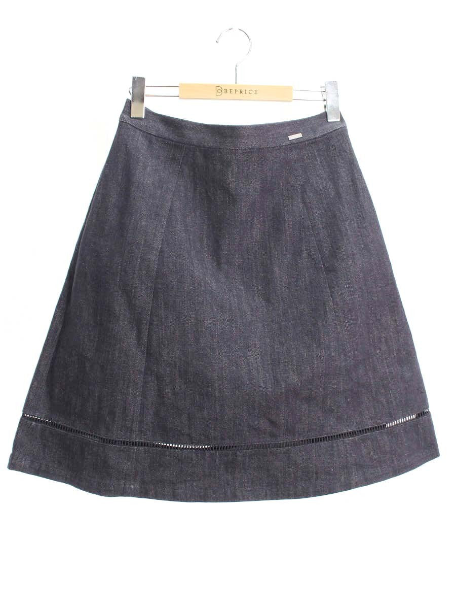 フォクシーニューヨーク Skirt INDIGO 37031 スカート 40 ネイビー