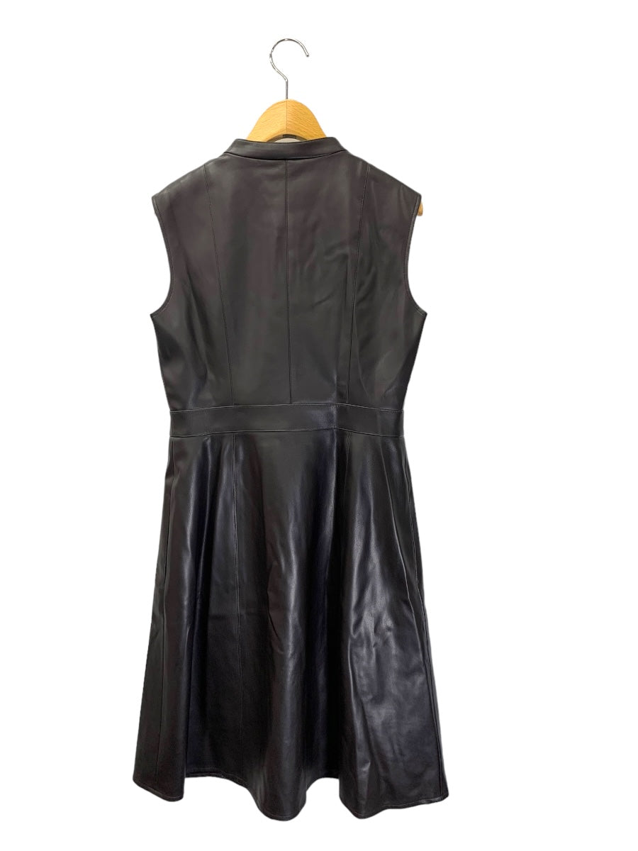 ルネ basic 5036200 ワンピース 36 ブラウン Eco-Leather Dress IT6OF2KBO92S 【SALE】