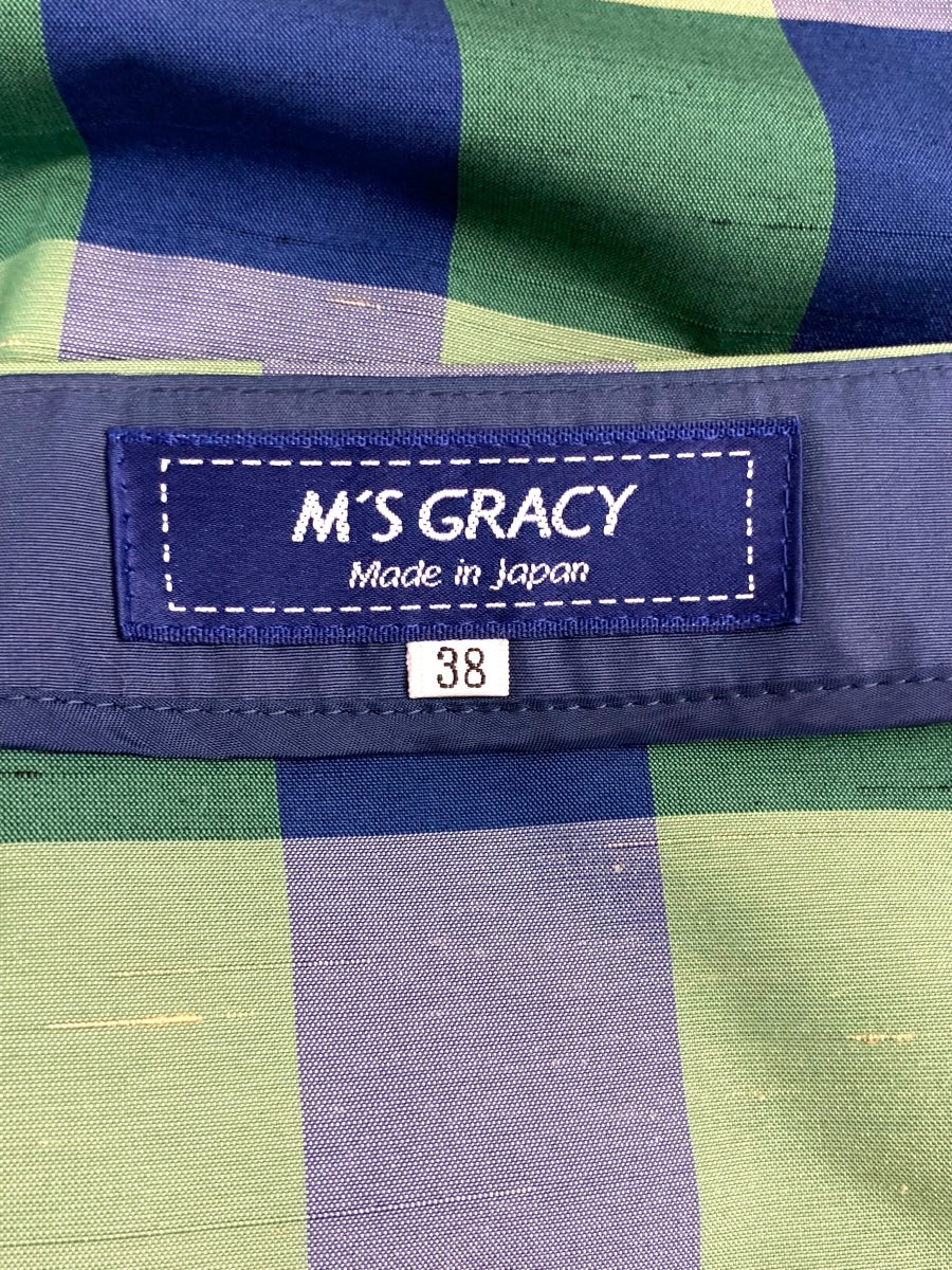 M'S GRACY エムズグレイシー ワンピース グリーン系 38