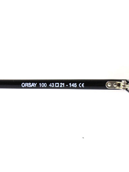 ラフォン ORSAY メガネ ブラック ラウンド 100 MS2406